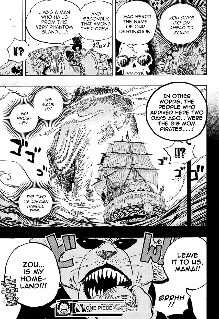 One Piece, Chapter 811 image 19